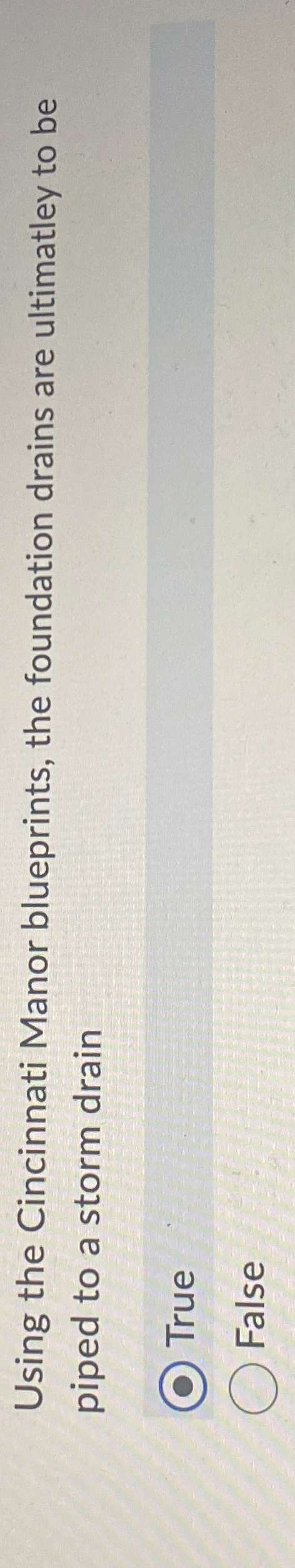 Using the Cincinnati Manor blueprints, the