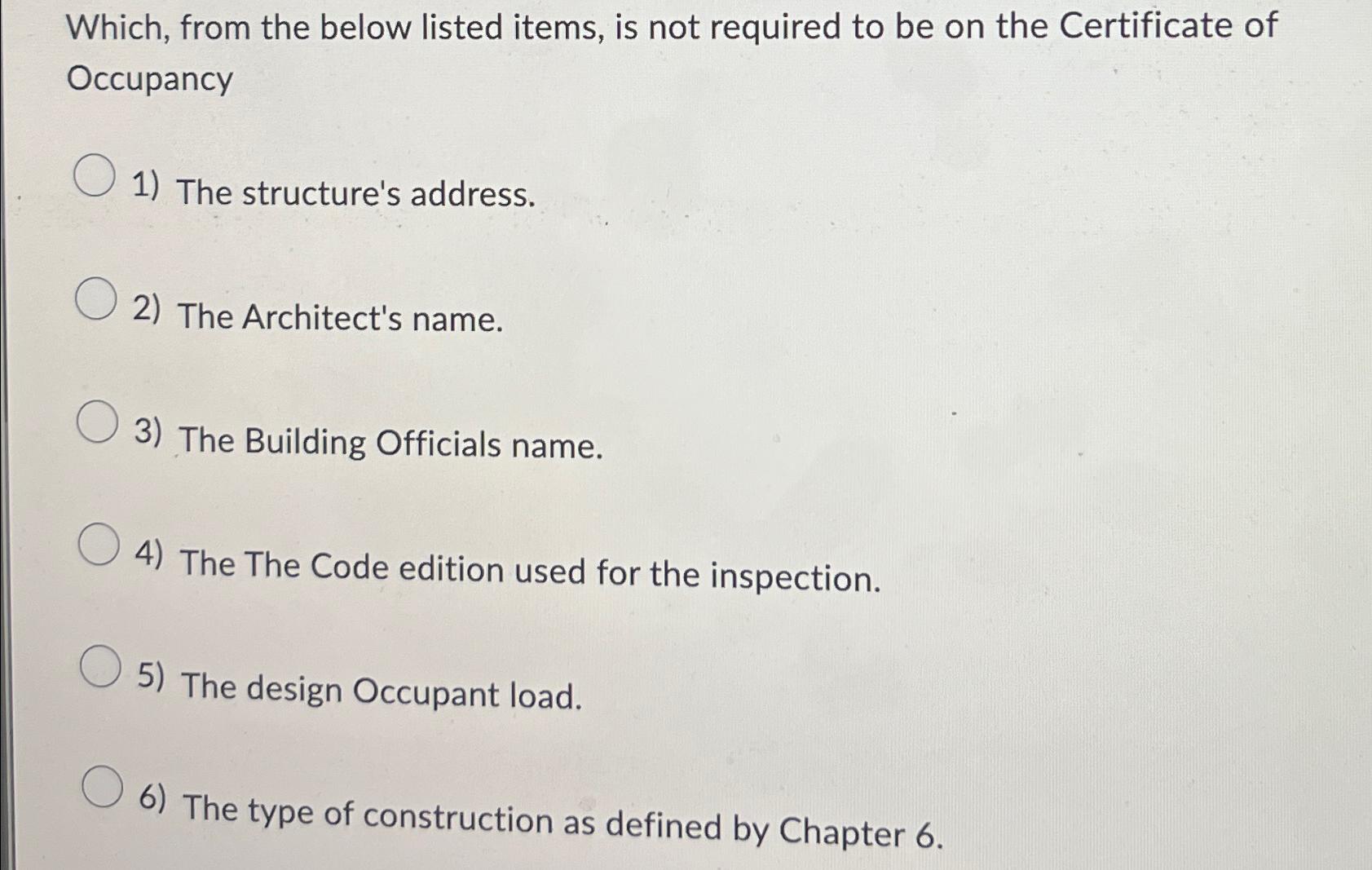 Which, from the below listed items, is not