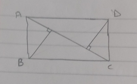 Bir plan zerinde A , B , C , D d rtgeninde AC k