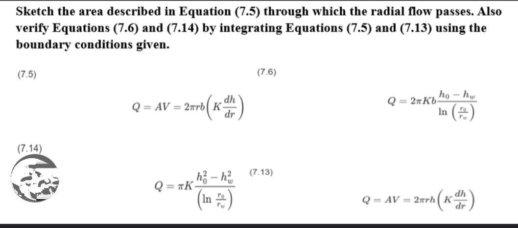 Sketch the area described in Equation ( 7 . 5 )