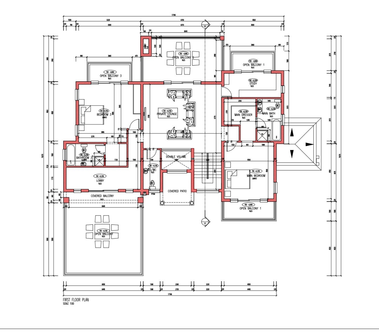 FIRST FLOOR PLAN SCLE 1 5 0 calculate takeoffs