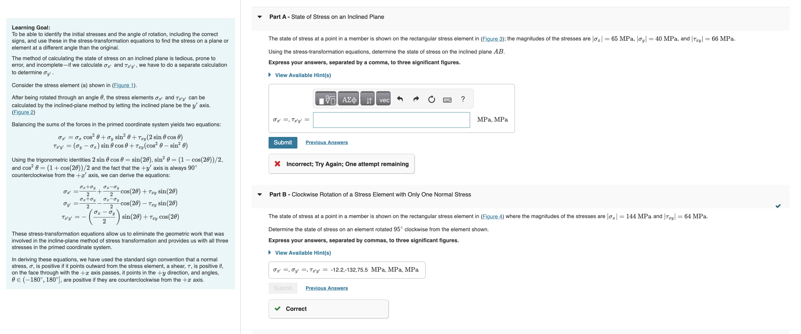 Please answer Part A and Part D Show all images