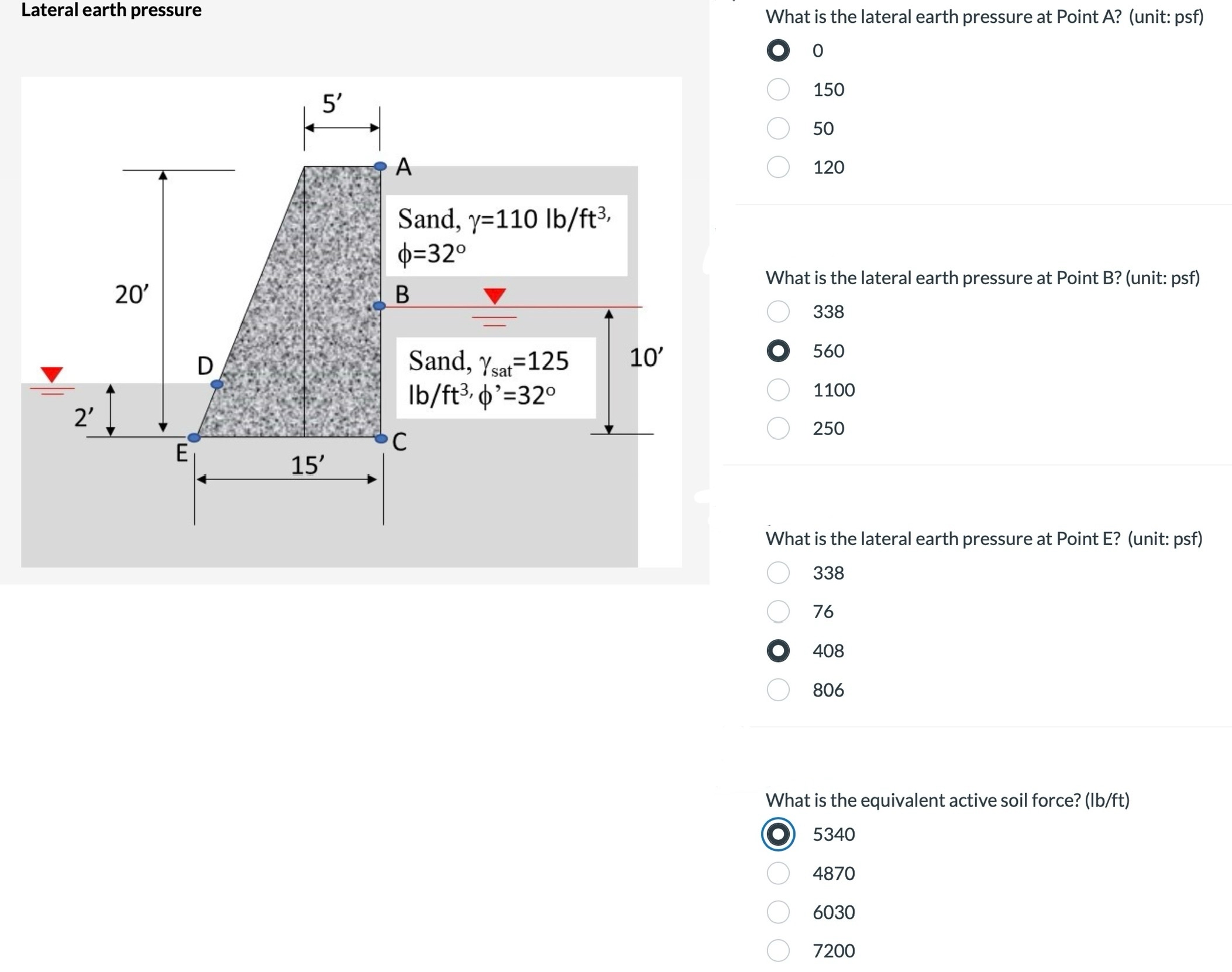 Lateral earth pressure What is the lateral earth