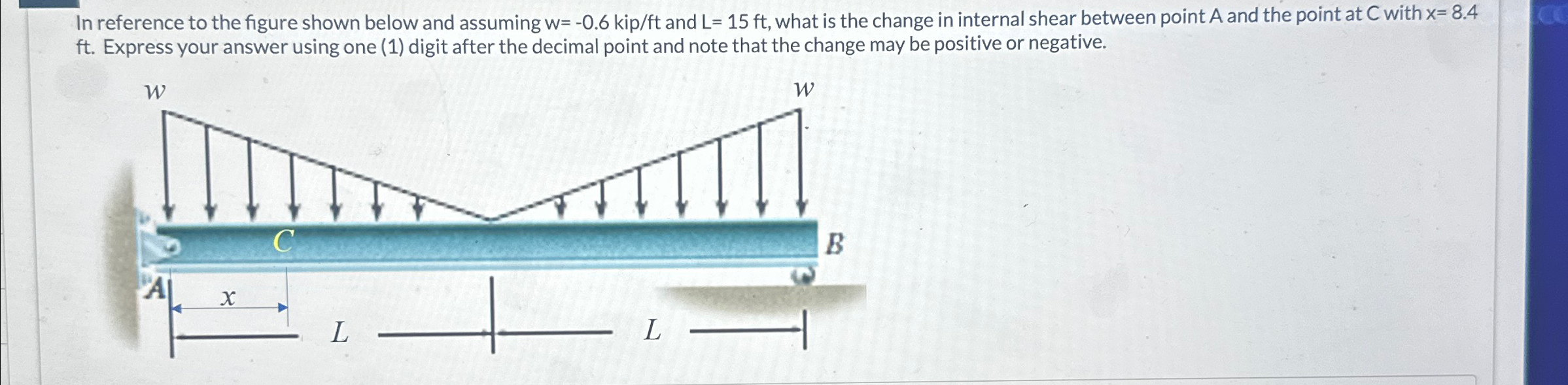 In reference to the figure shown below and