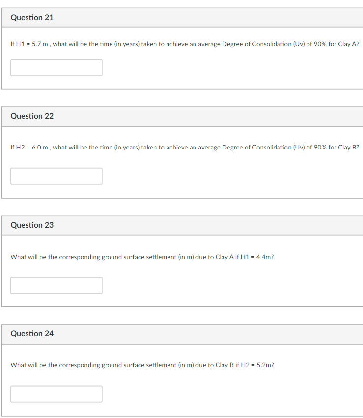 Question 2 1 If H 1 = 5 . 7 m , what will be the