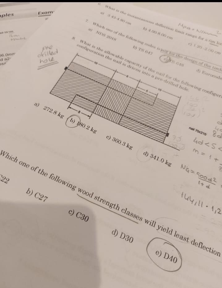 a ) Exam l o g i n c ) ? 3 6 0 . 3 k g ( b )