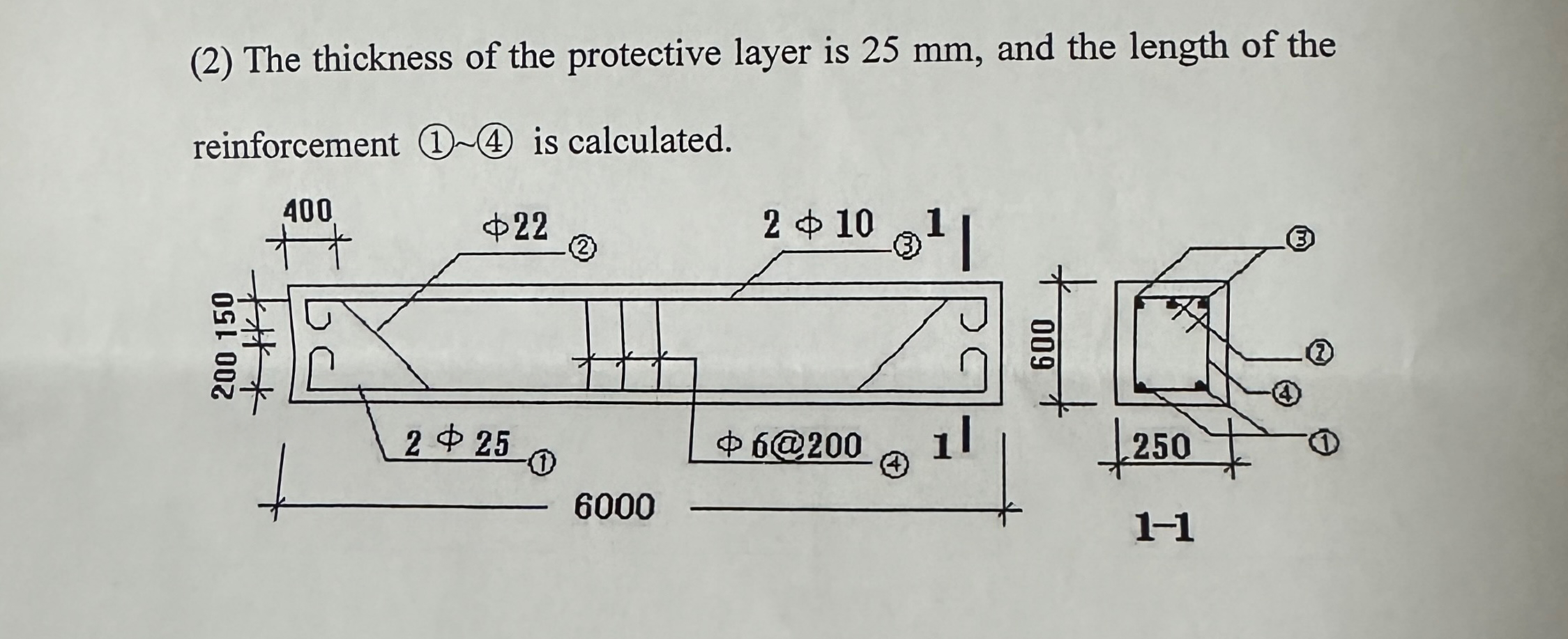 ( 2 ) The thickness of the protective layer is 2