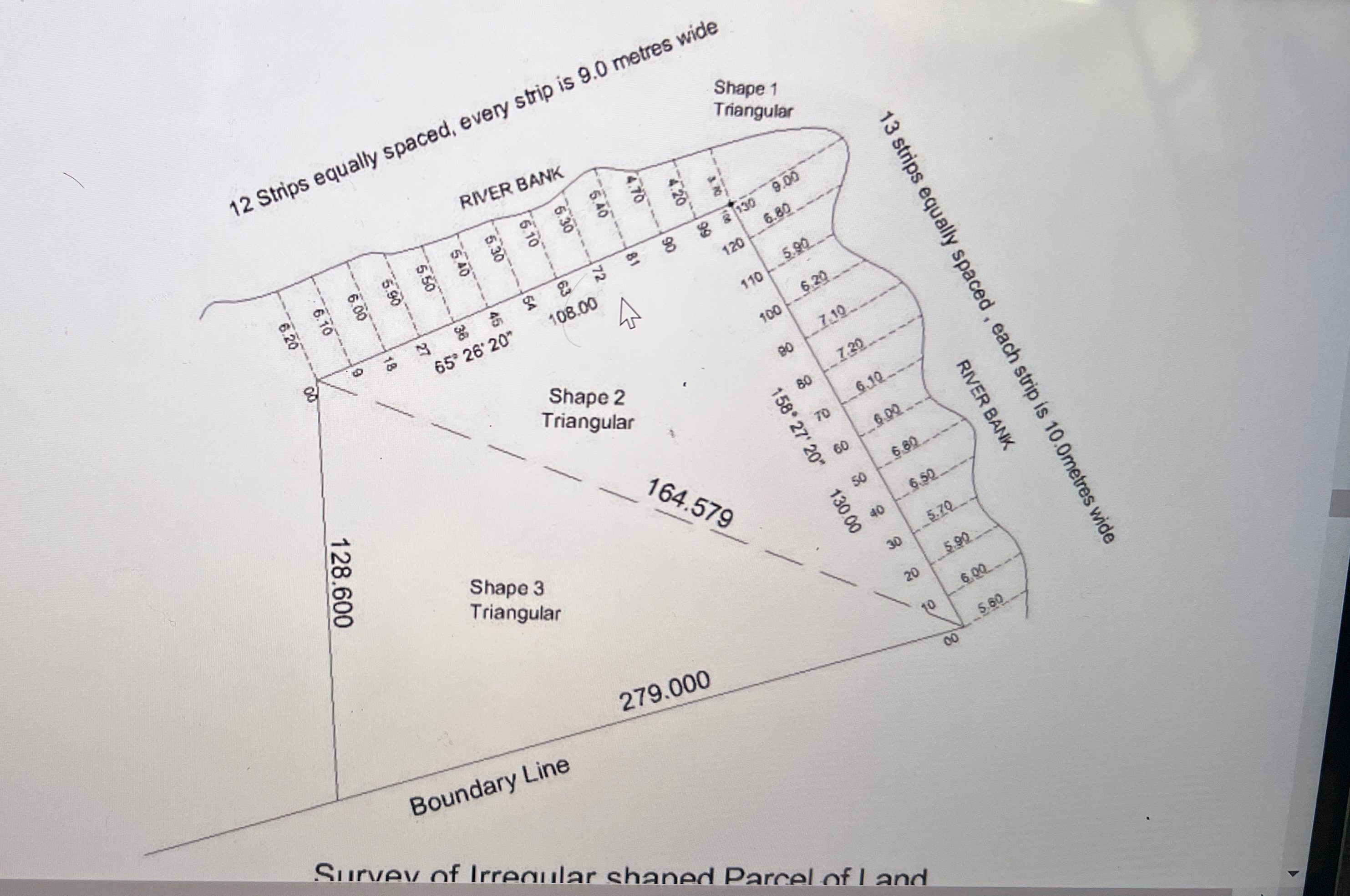 Find The total area of shape