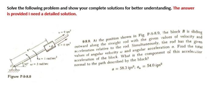 Solve the following problem and show your