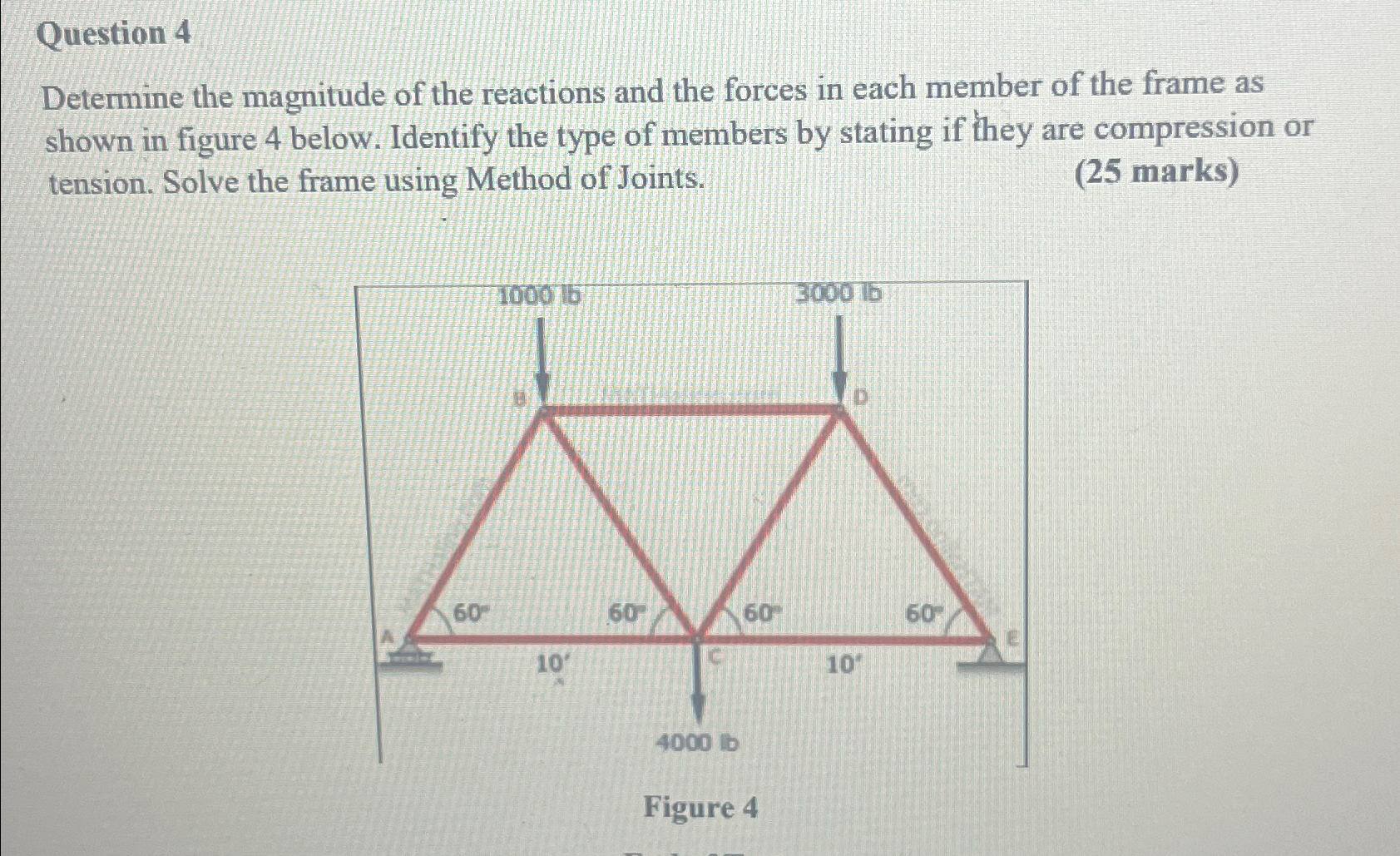 Question 4 Determine the magnitude of the