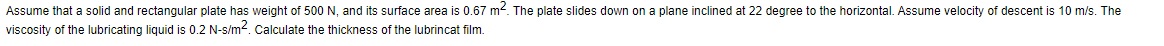 Assume that a solid and rectangular plate has
