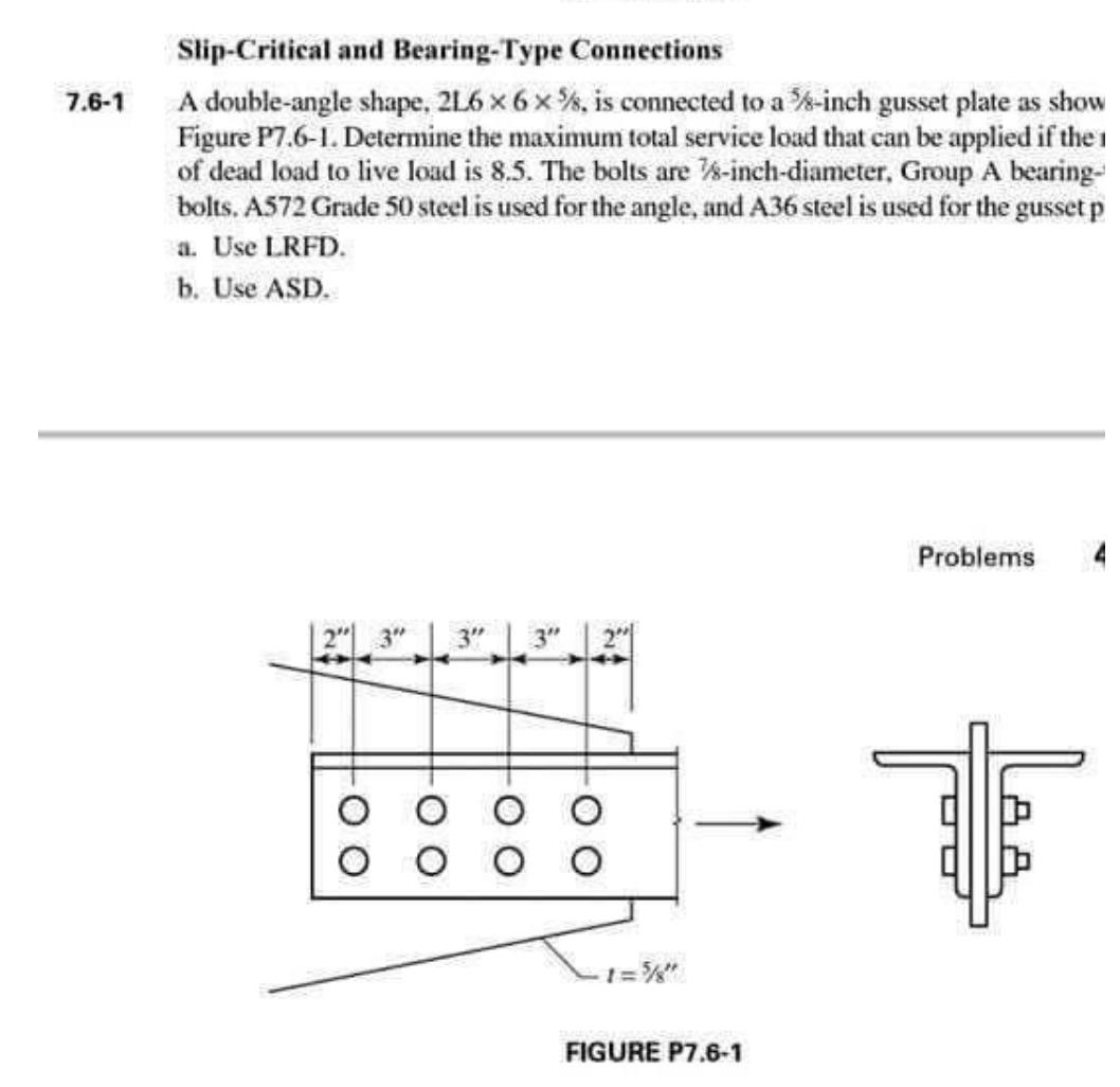 Slip-Critical and Bearing-Type Connections\ 7.6-1