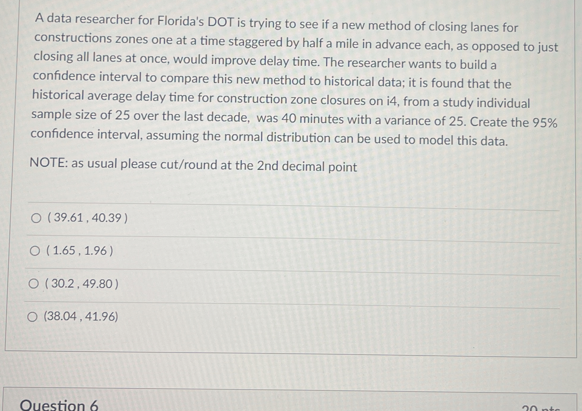 A data researcher for Florida's DOT is trying to