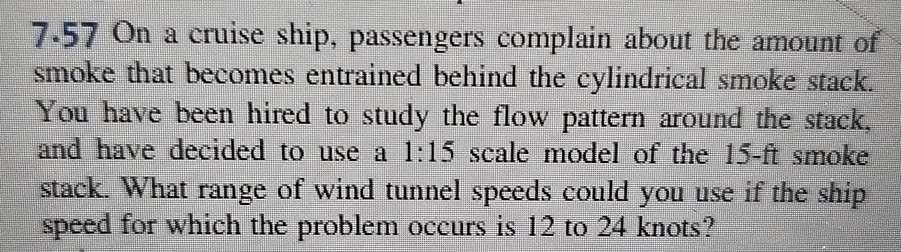 7 . 5 7 On a cruise ship, passengers complain