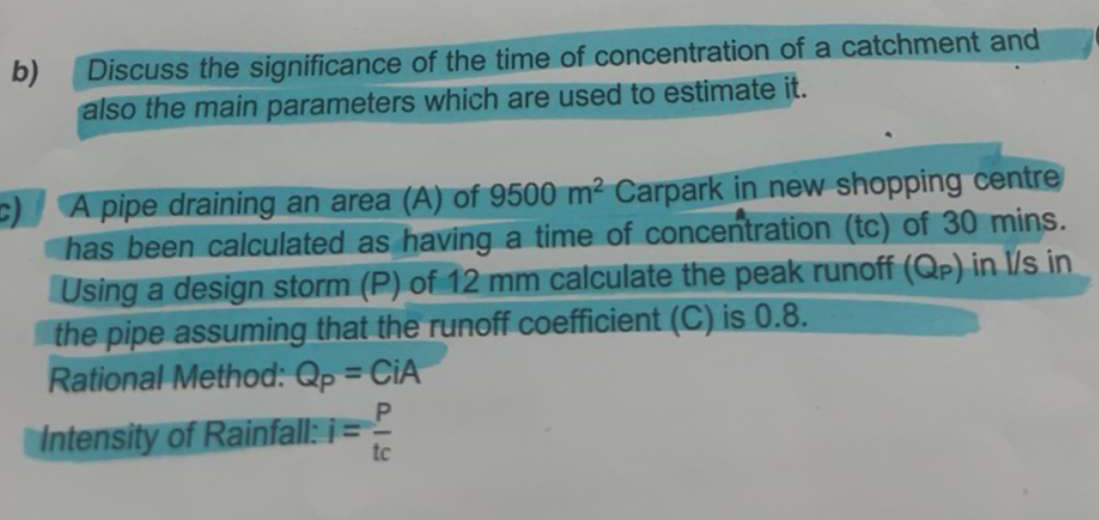 b ) Discuss the significance of the time of