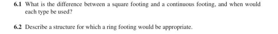 6 . 1 What is the difference between a square