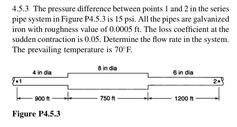4 . 5 . 3 The pressure difference between points