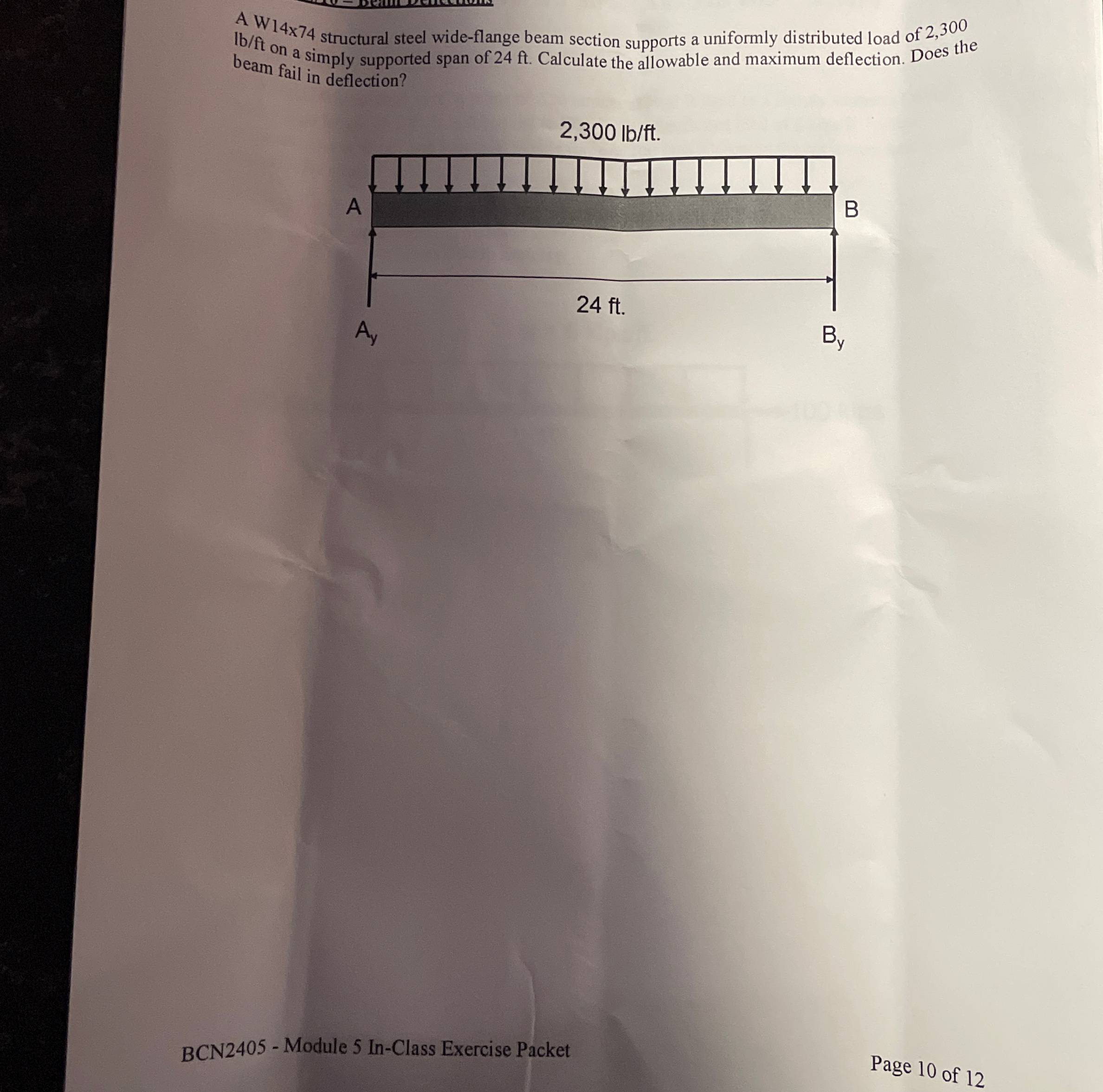 A W 1 4 7 4 structural steel wide - flange beam