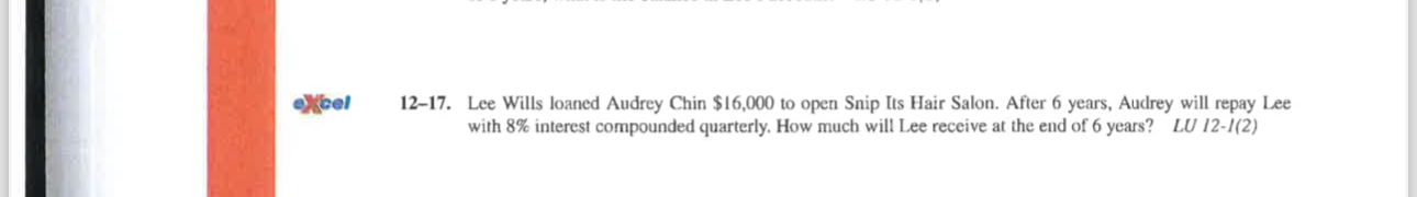 excel 12-15. Melvin Indecision has difficulty