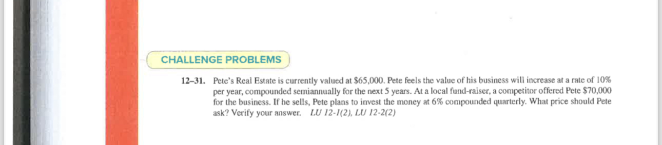 excel 12-15. Melvin Indecision has difficulty