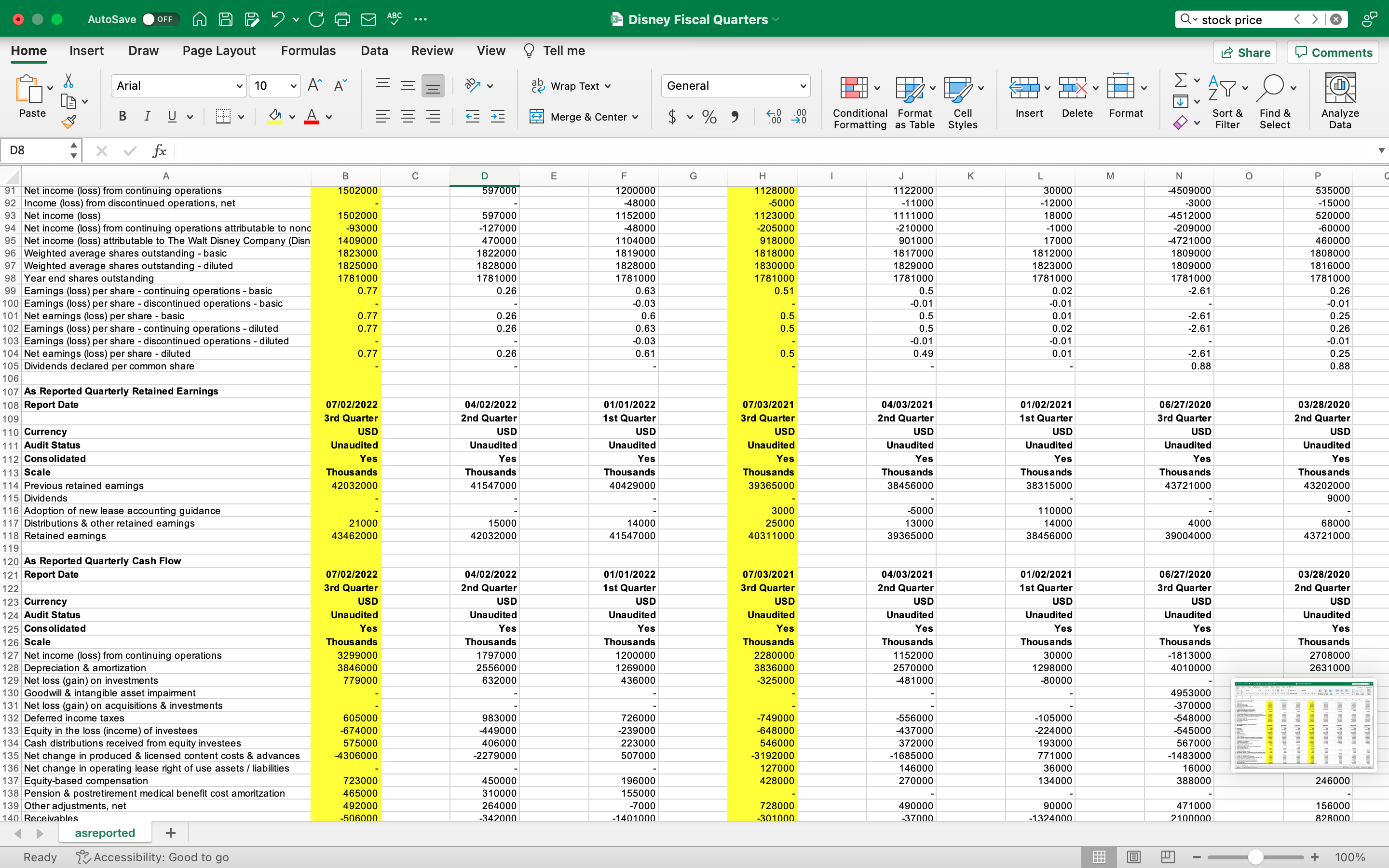 AutoSave OFF MAP ? CE ABC ... FIN 320 Project Two