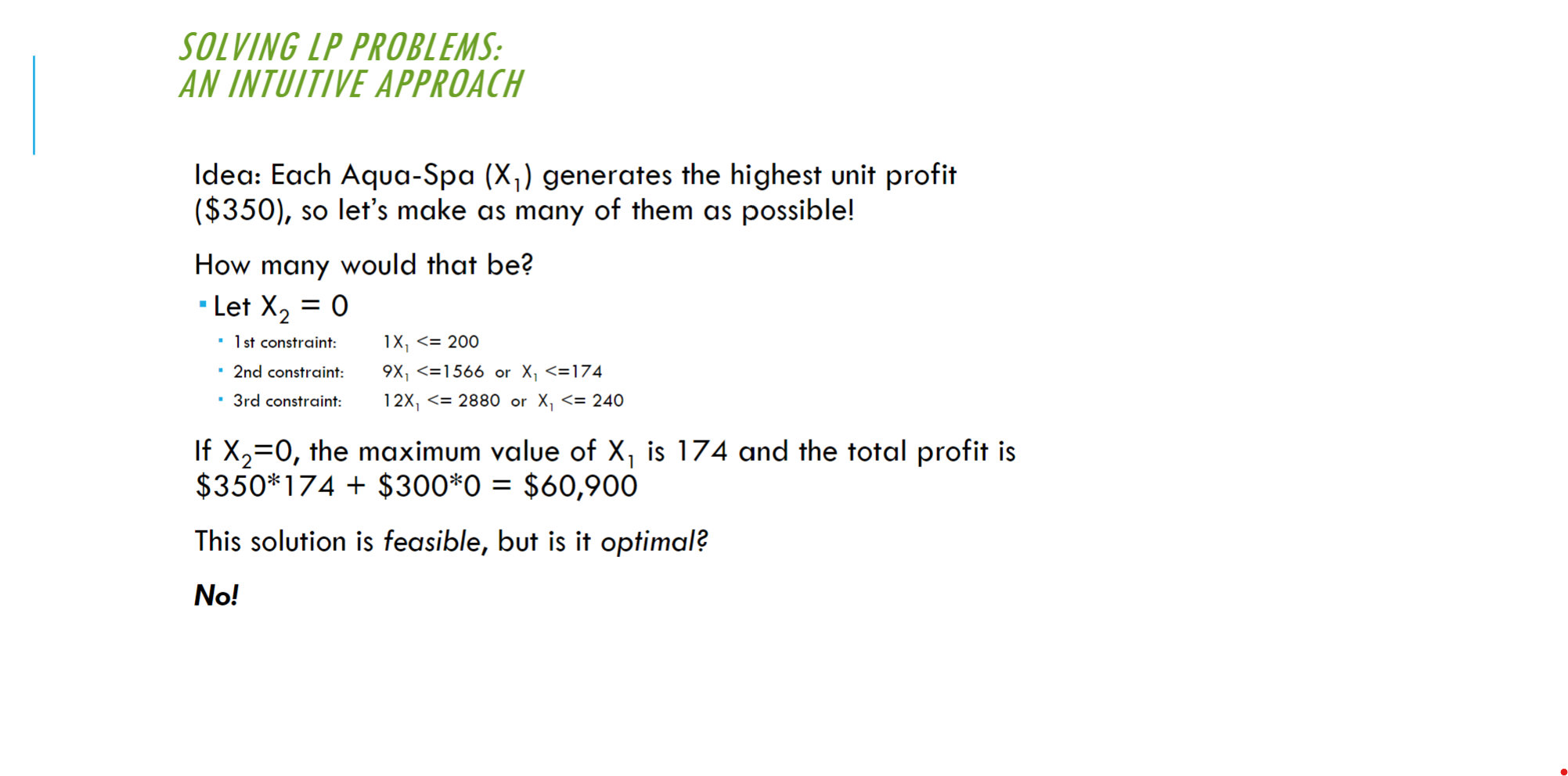 Hello I am having trouble with AG Excel Linear