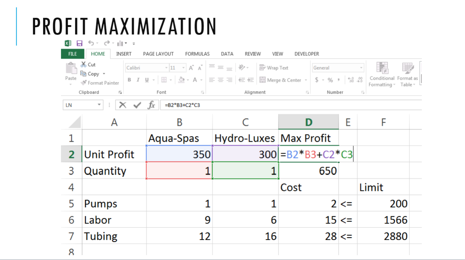 Hello I am having trouble with AG Excel Linear