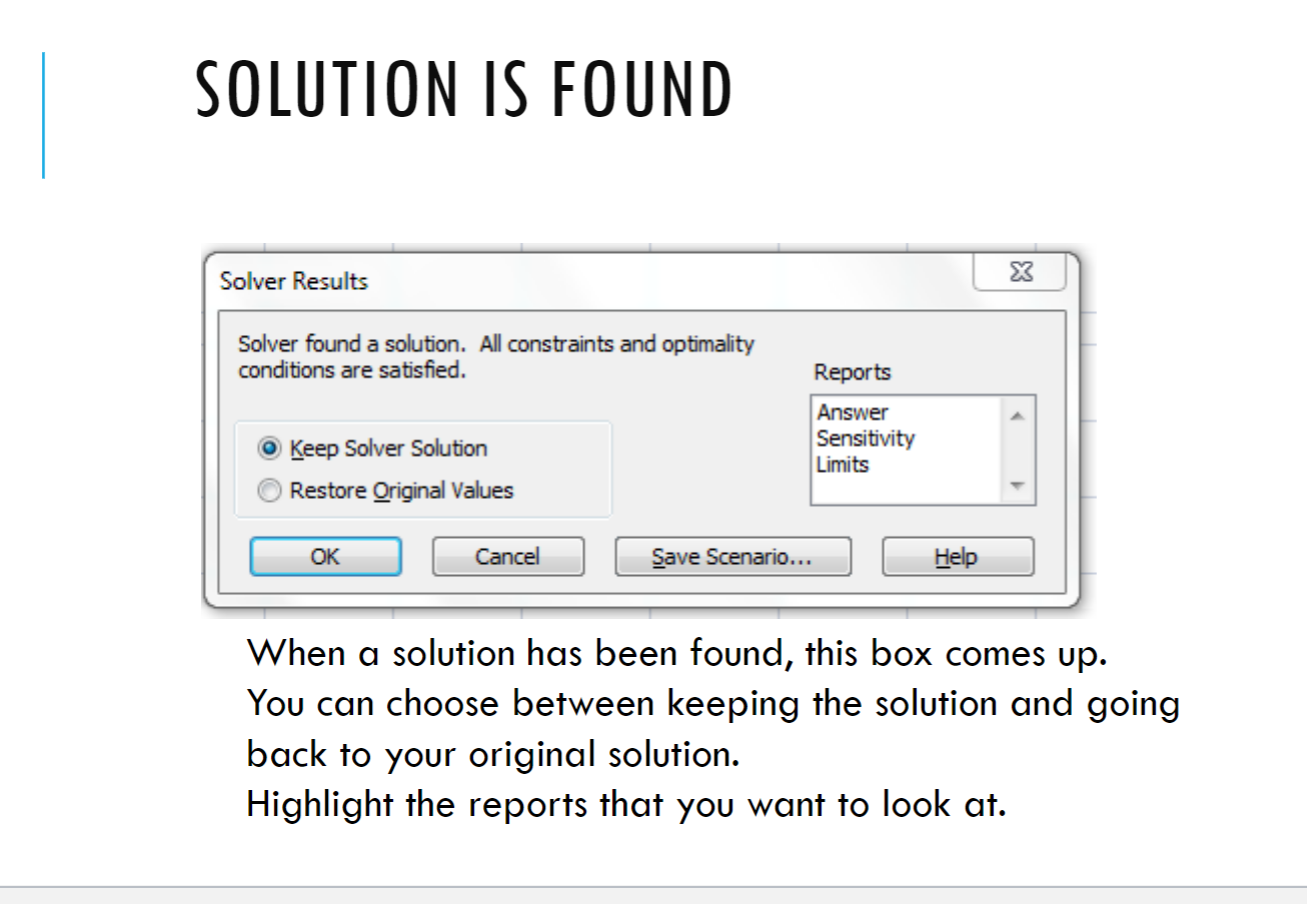 Hello I am having trouble with AG Excel Linear