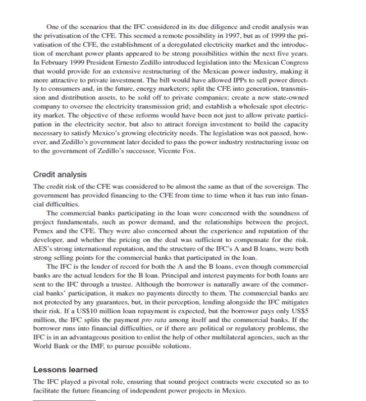 Based on the Merida III Case study, please answer