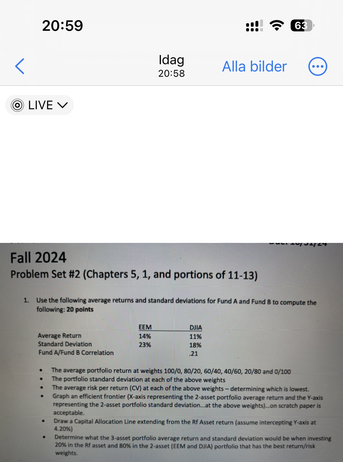 20:59 . . I .. . . 63 Idag Alla bilder . . .