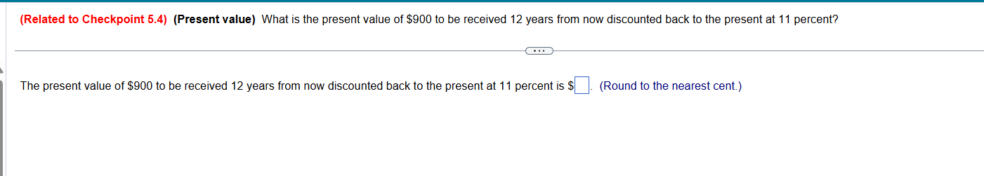 (Related to Checkpoint 5.2) (Future value) To