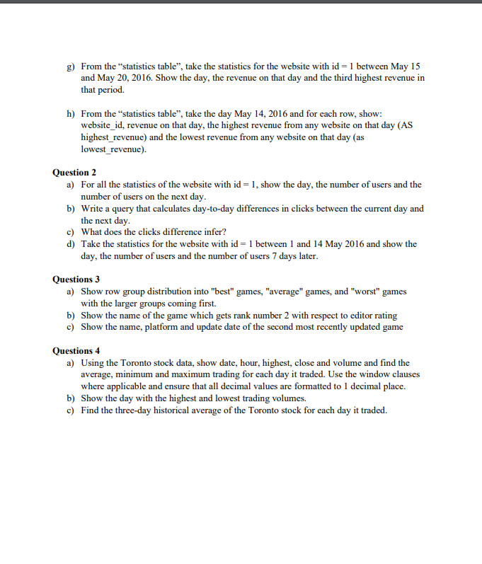 DBAS32100 Database Management Personal Project 1