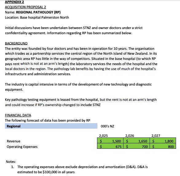 Your Task As the finance manager, your task is to