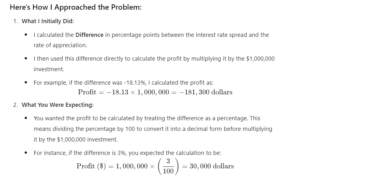Required: Suppose you conduct currency carry