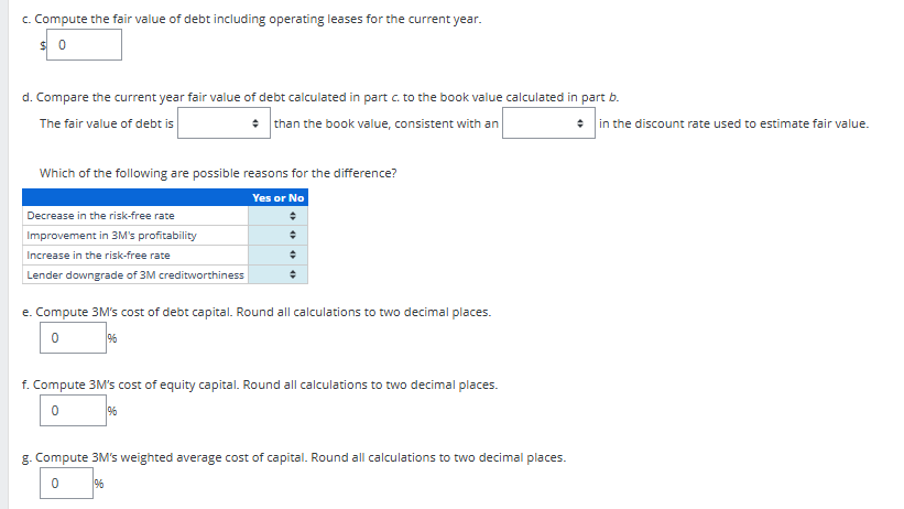 Please answer these Questions for my Financial