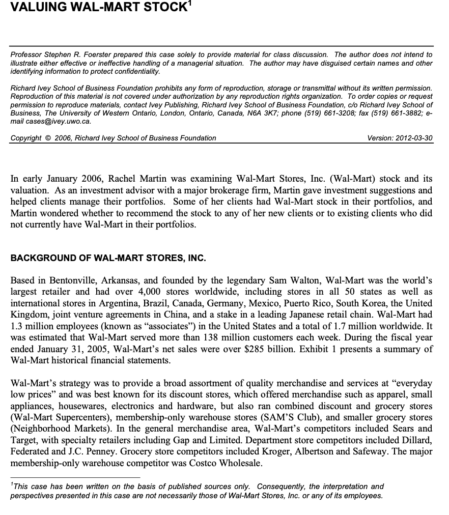 \fPage 2 QBOSNOOB WalMart became a publicly