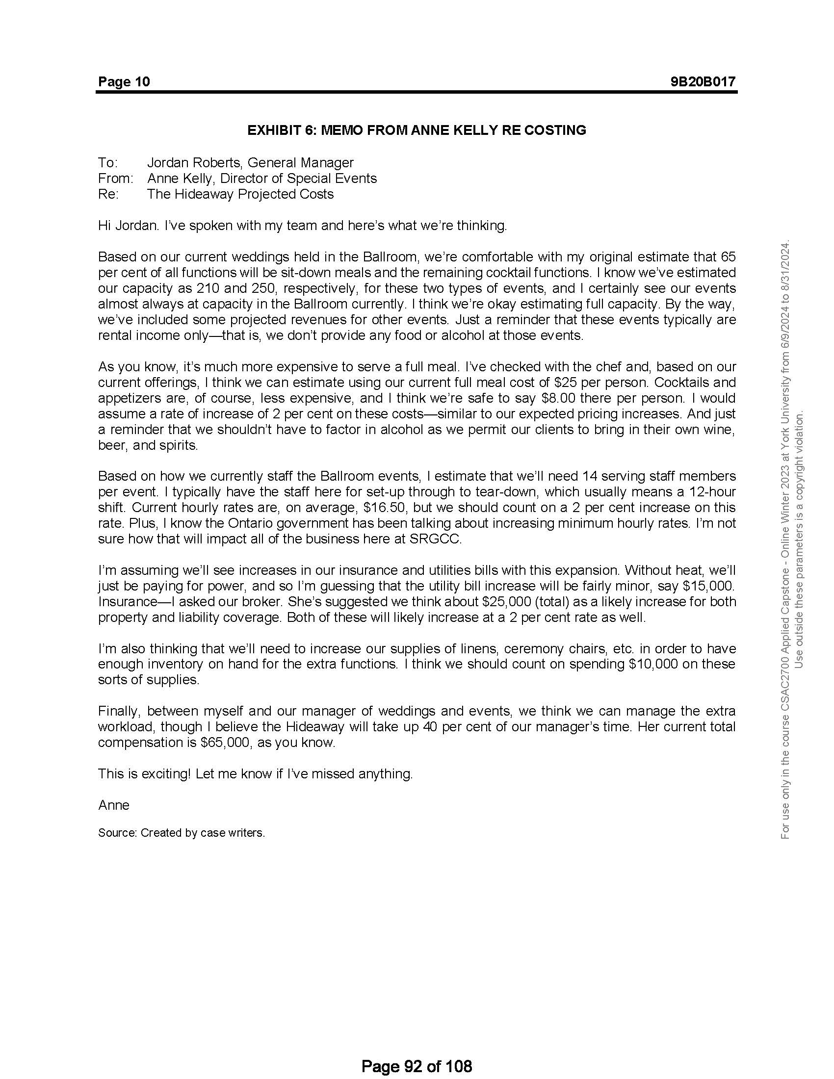 Based on the attached case: What are the