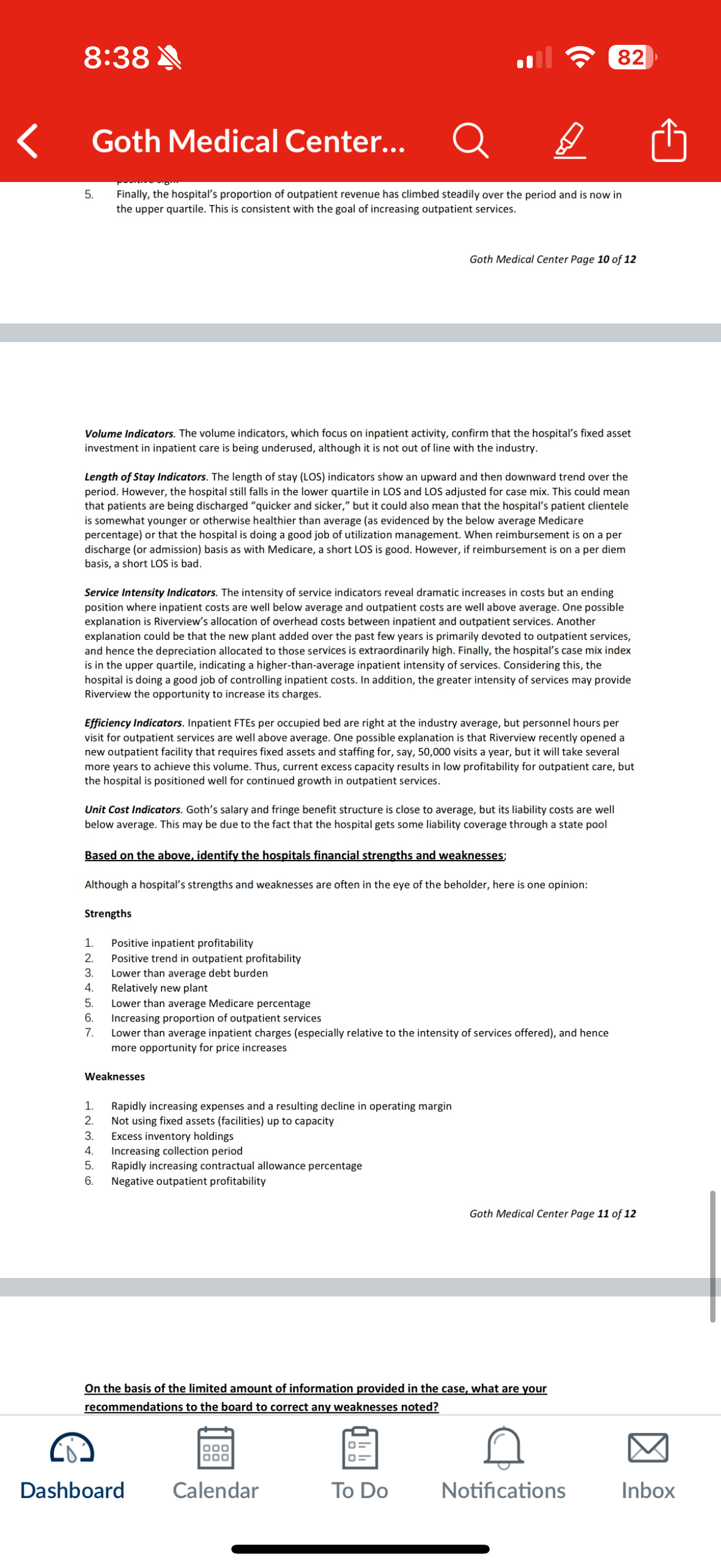 Make recommendations based on your conclusions to