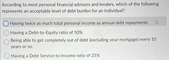 Please fully explain According to most personal