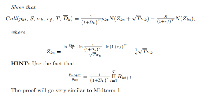 THEOREM (BLACK-SCHOLES FOR EUROPEAN CALL OP-