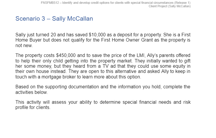 FNSFMB512 - Client Project #3 (Sally McCallan) -