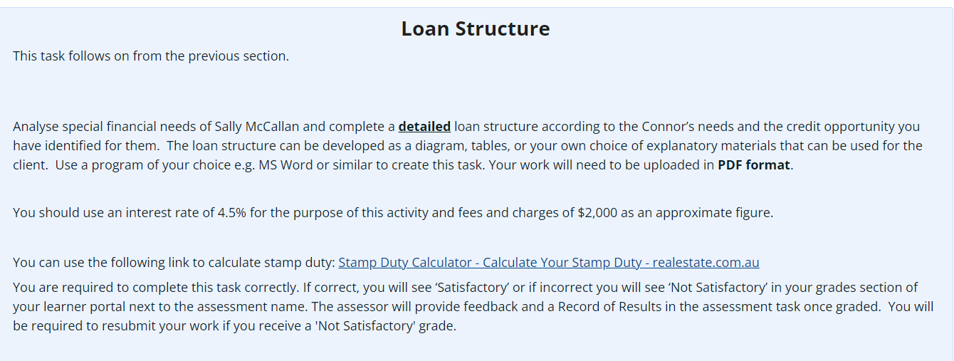 FNSFMB512 - Client Project #3 (Sally McCallan) -