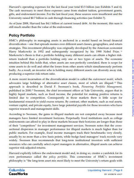 Instructions: Select one question from the list