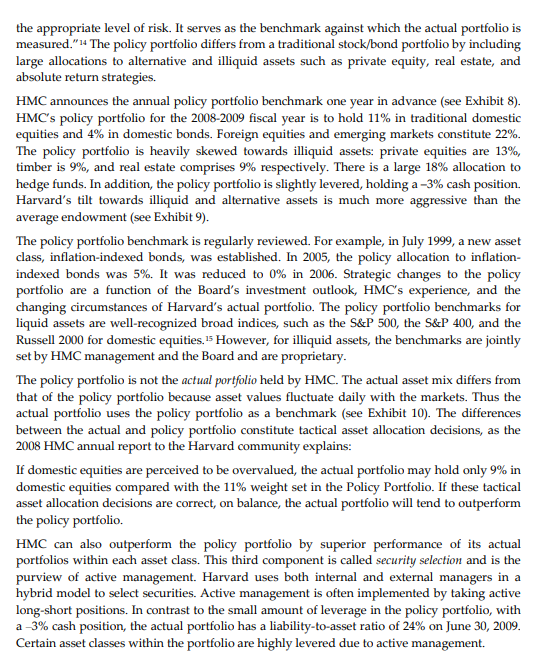 Instructions: Select one question from the list