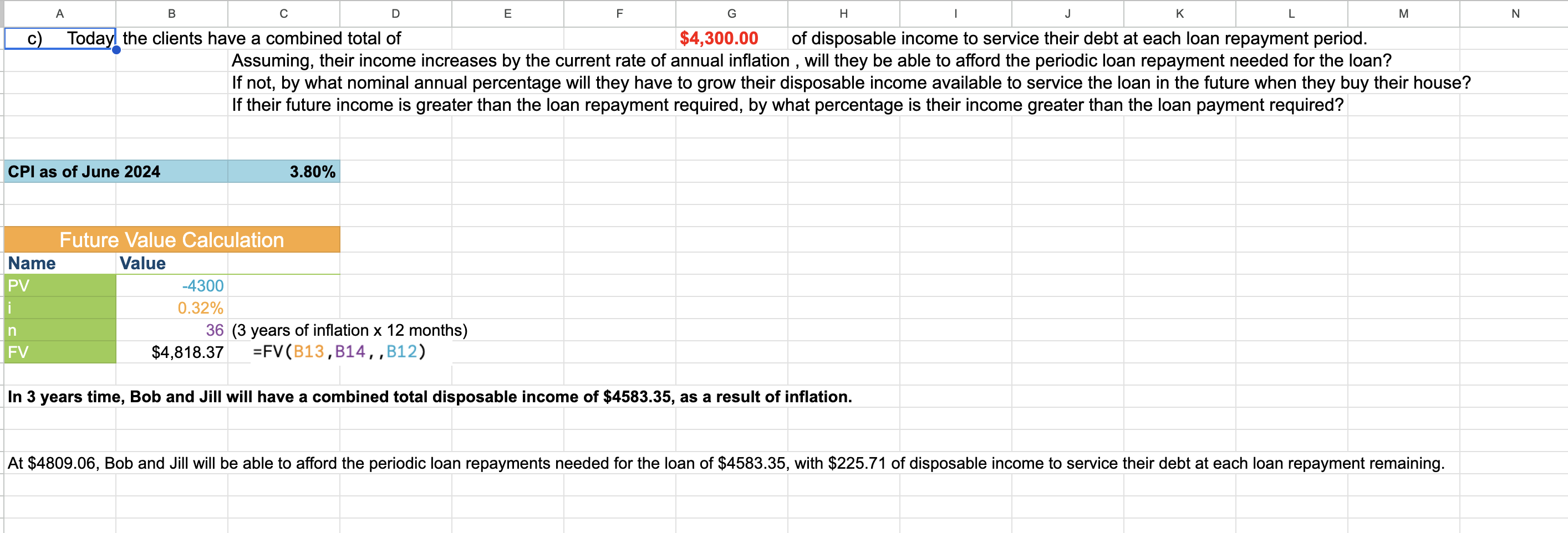 A B c D E F G H I J K L M [ c) Today] the clients