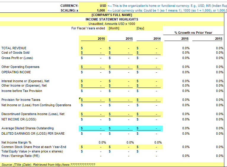 Company: Amazon (YEAR 2016-2015-2014) Directions