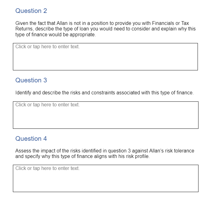 FNSFMB512 - Client Project #2 Q:1 Case Study What