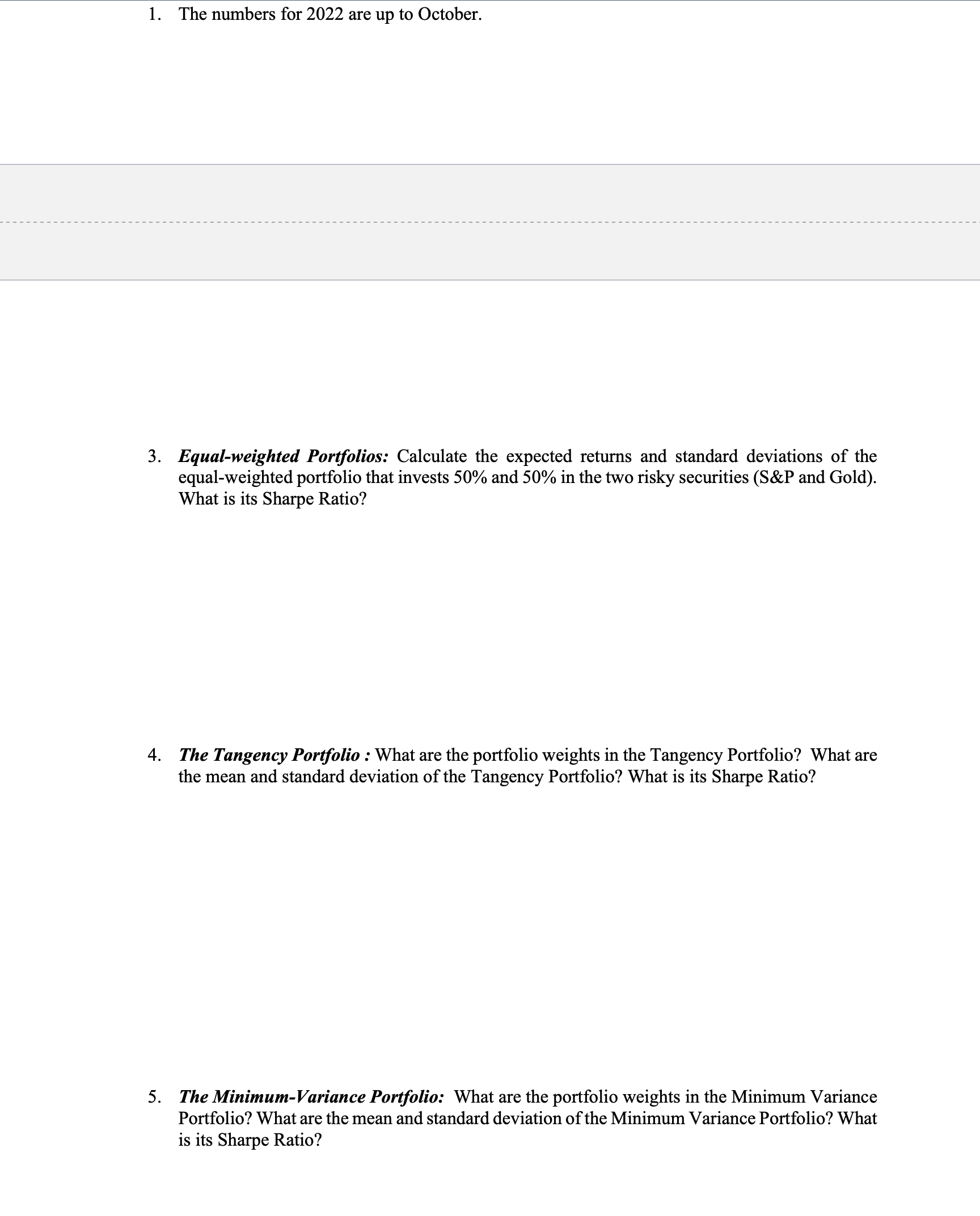 Instruction: All your nal answers must be typed.