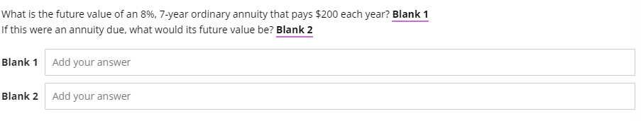What is the future value of an 8%, 7-year