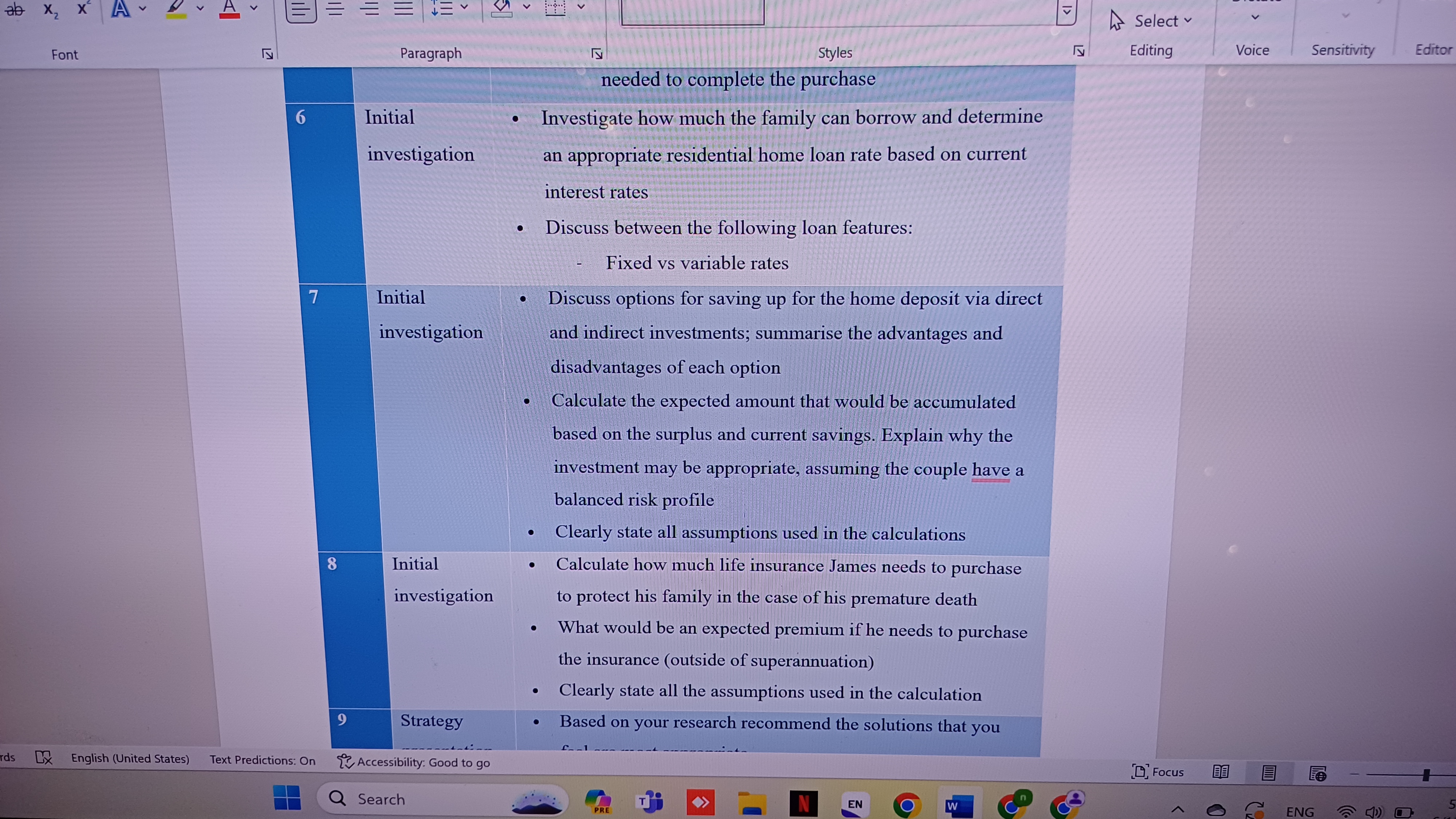 he Select v Paragraph Styles Editing Voice